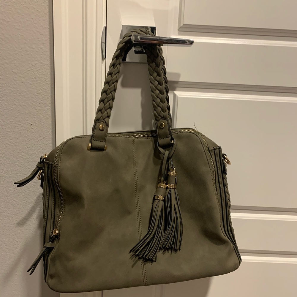 Olive green purse